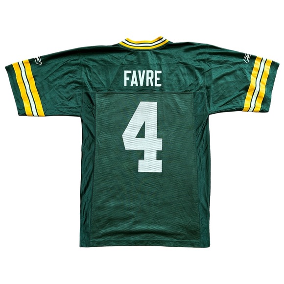 Reebok Vintage NFL Equipment Green Bay Packers Brett Favre #4 Jersey Small - Picture 1 of 12